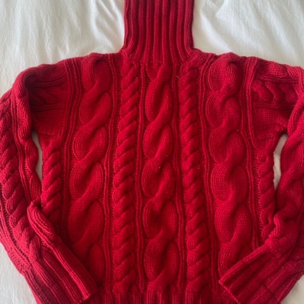 Classic Polo Ralph Lauren 100% Cashmere Turtleneck Women's M